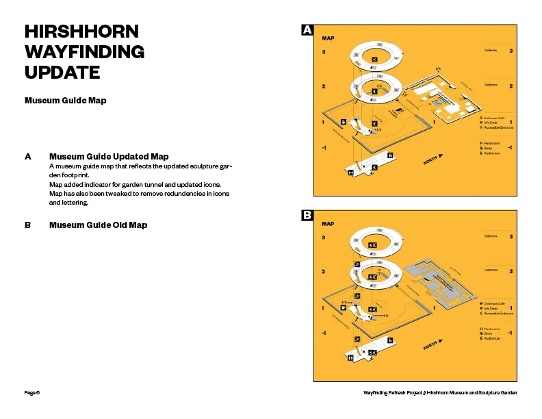 Hirshhorn Wayfinding