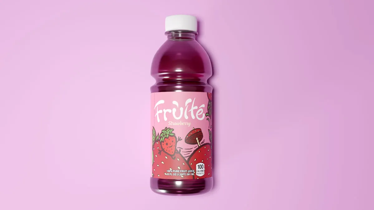 Fruite Juice 3D Render