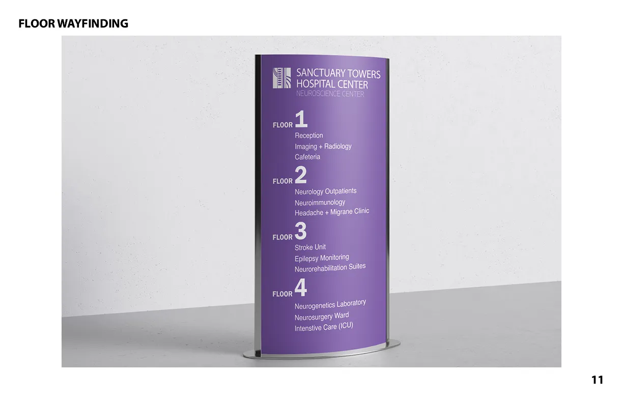 Sanctuary Towers Wayfinding