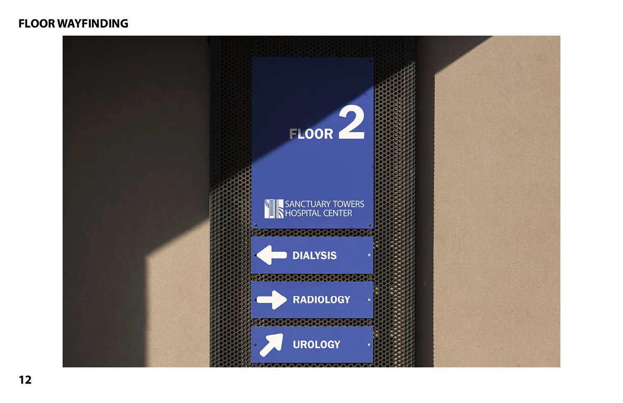 Sanctuary Towers Wayfinding