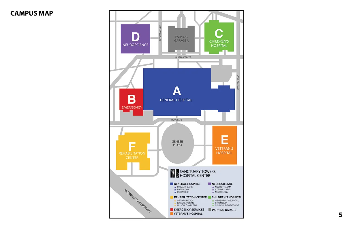Sanctuary Towers Wayfinding