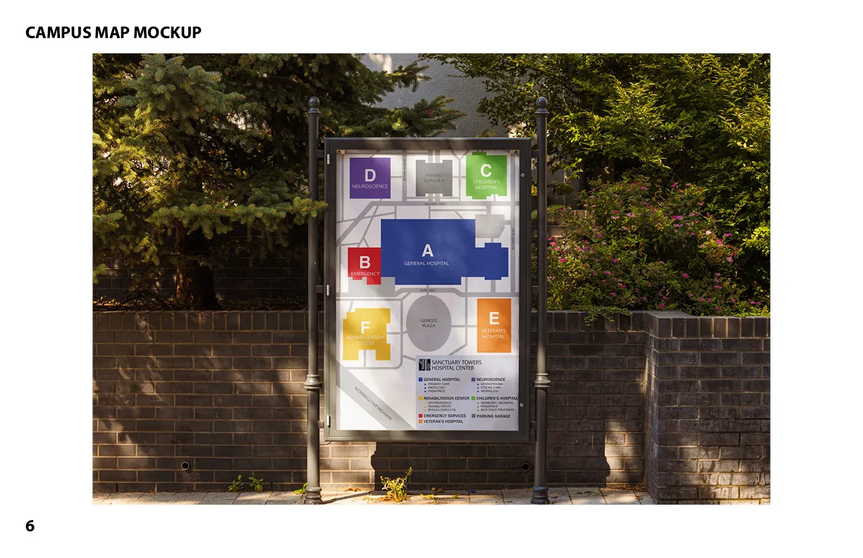 Sanctuary Towers Wayfinding